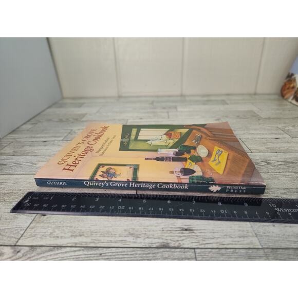 Quiveys Grove Heritage Cookbook Margaret Guthrie 1994 1st Edition 1st Print USED - Picture 8 of 16